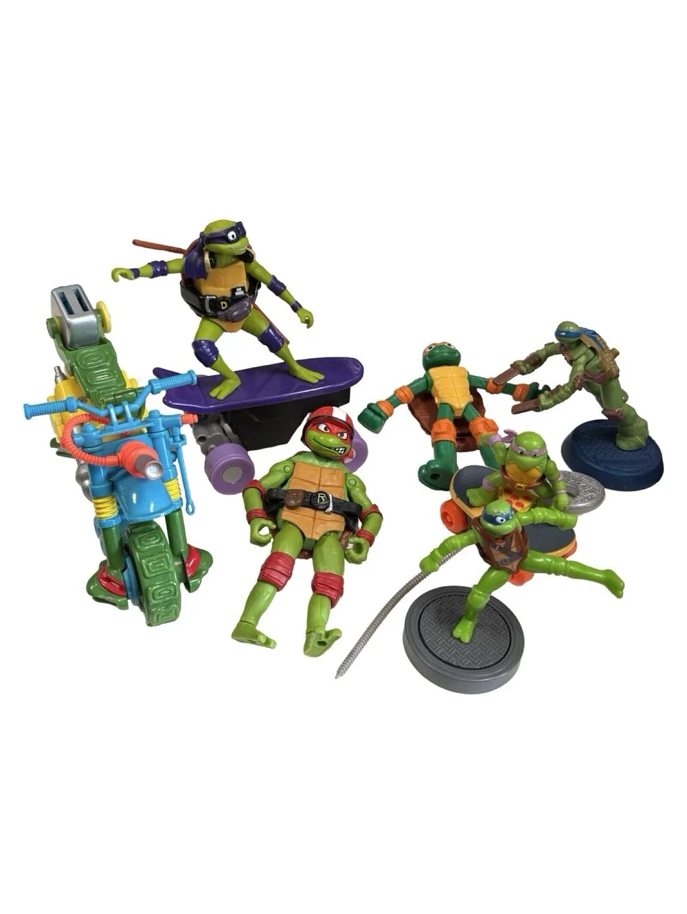 TMNT Teenage Mutant Ninja Turtles Mutant Mayhem Various Figures Lot